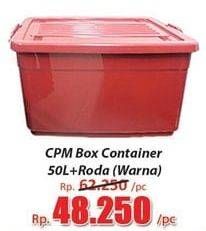 Promo Harga CPM Container Box + Roda 50000 ml - Hari Hari