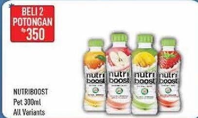 Promo Harga MINUTE MAID Nutriboost All Variants per 2 botol 300 ml - Hypermart