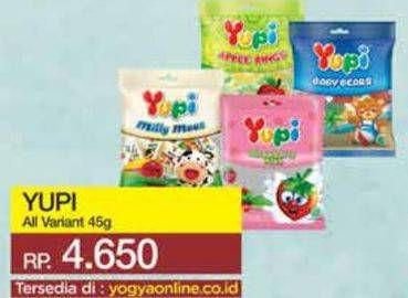 Promo Harga YUPI Candy All Variants 45 gr - Yogya