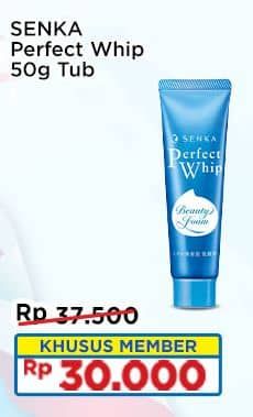 Promo Harga Senka Perfect Whip Facial Foam 50 gr - Indomaret