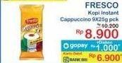 Promo Harga Fresco Cappuccino per 9 sachet 25 gr - Indomaret