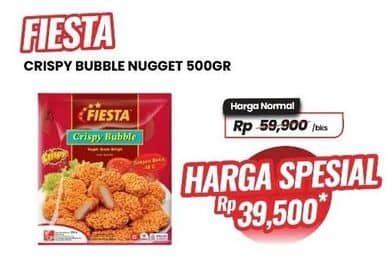 Promo Harga Fiesta Naget Crispy Bubble 500 gr - Carrefour