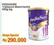 Promo Harga PEDIASURE Complete Triplesure Madu, Vanila 850 gr - Indomaret