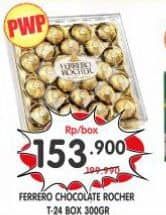 Promo Harga Ferrero Rocher Chocolate T24 300 gr - Superindo