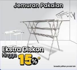 Promo Harga Jemuran  - COURTS