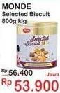 Promo Harga MONDE Selected Biscuit 800 gr - Indomaret
