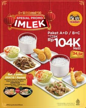 Promo Harga Spesial Promo Imlek  - HokBen