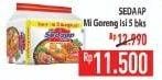 Promo Harga SEDAAP Mie Goreng per 5 pcs - Hypermart