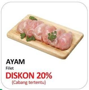 Promo Harga Ayam Fillet per 100 gr - Yogya