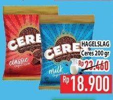 Promo Harga Ceres Hagelslag Rice Choco 200 gr - Hypermart
