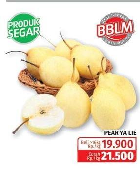 Promo Harga Pear Ya Lie  - Lotte Grosir