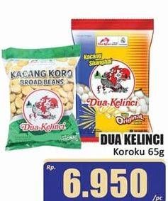 Promo Harga DUA KELINCI Kacang Koro Original 70 gr - Hari Hari