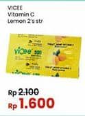 Promo Harga Vicee Suplemen Vitamin C Lemon 2 pcs - Indomaret