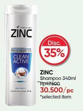 Promo Harga ZINC Shampoo 340 ml - Guardian