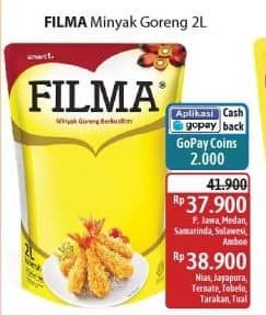 Promo Harga Filma Minyak Goreng 2000 ml - Alfamidi