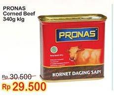 Promo Harga PRONAS Corned Beef 340 gr - Indomaret