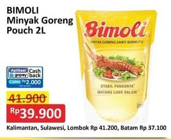 Promo Harga Bimoli Minyak Goreng 2000 ml - Alfamart