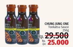 Promo Harga CHUNG JUNG ONE Classic Tonkatsu Sauce 250 ml - LotteMart
