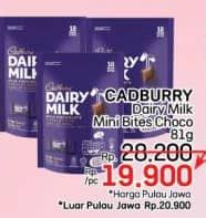 Promo Harga Cadbury Dairy Milk Share Bag 81 gr - LotteMart