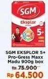 Promo Harga SGM Eksplor 5+ Susu Pertumbuhan Madu 900 gr - Indomaret