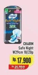 Promo Harga Charm Safe Night Wing 29cm 18 pcs - Alfamart