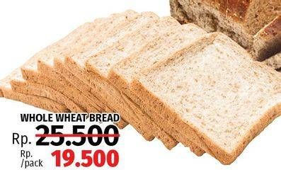 Promo Harga Whole Wheat Toast  - LotteMart