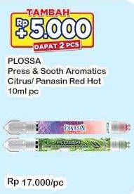Promo Harga Plossa Aromatics Citrus, Panasin 10 ml - Indomaret