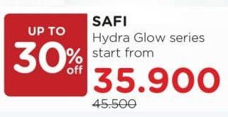 Promo Harga SAFI Hydra Glow Hydrating Water Lock Mist All Variants 75 ml - Watsons