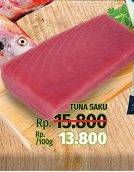 Promo Harga Tuna Saku per 100 gr - LotteMart