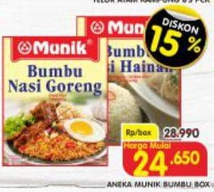 Promo Harga MUNIK Bumbu 70 gr - Superindo