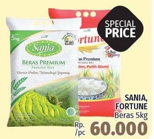 Promo Harga Sania, Fortune Beras  - LotteMart