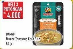 Promo Harga BANGO Bumbu Kuliner Nusantara Tongseng per 3 pcs 50 gr - Hypermart