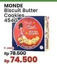 Promo Harga Monde Butter Cookies 454 gr - Indomaret