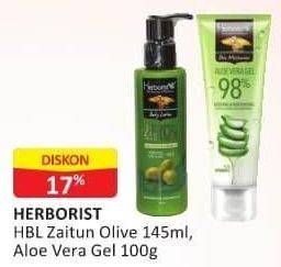 Promo Harga Herborist Hand Body Lotion/Aloevera Gel  - Alfamart