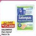 Promo Harga Salonpas Pain Relief Patch 5 pcs - Alfamart