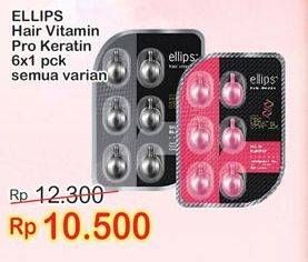 Promo Harga ELLIPS Hair Vitamin Keratin All Variants per 6 pcs - Indomaret