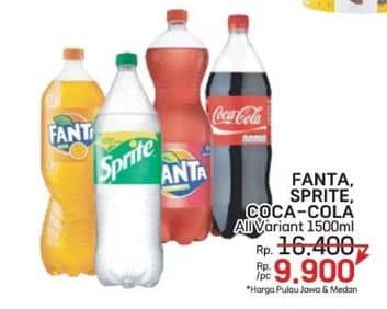 Fanta, Sprite, Coca Cola