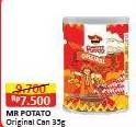 Promo Harga Mister Potato Snack Crisps Original 35 gr - Alfamart
