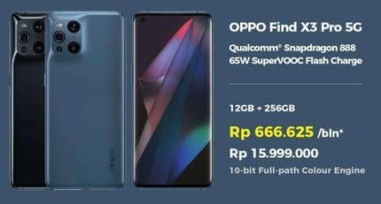 Promo Harga OPPO Find X3 Pro 5G  - Erafone