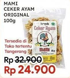 Promo Harga MAMI Keripik Ceker Ayam Original 100 gr - Indomaret