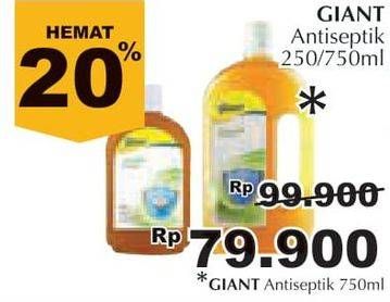 Promo Harga GIANT Antiseptik 750 ml - Giant