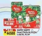 Promo Harga Happy Nappy Smart Pantz Diaper XL24, M34, M32, L30, L28 24 pcs - Alfamart