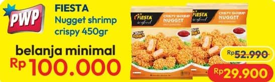 Promo Harga Fiesta Naget Crispy Shrimp 450 gr - Hypermart