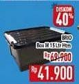 Promo Harga MTD Brio Kotak Penyimpanan M 15000 ml - Hypermart