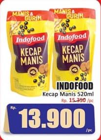 Promo Harga Indofood Kecap Manis 520 ml - Hari Hari