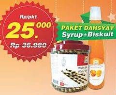 Promo Harga Paket Dahsyat Syrup + Biskuit  - Superindo