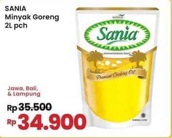 Promo Harga Sania Minyak Goreng 2000 ml - Indomaret