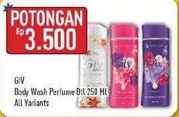 Promo Harga GIV Body Wash Perfume 250 ml - Hypermart
