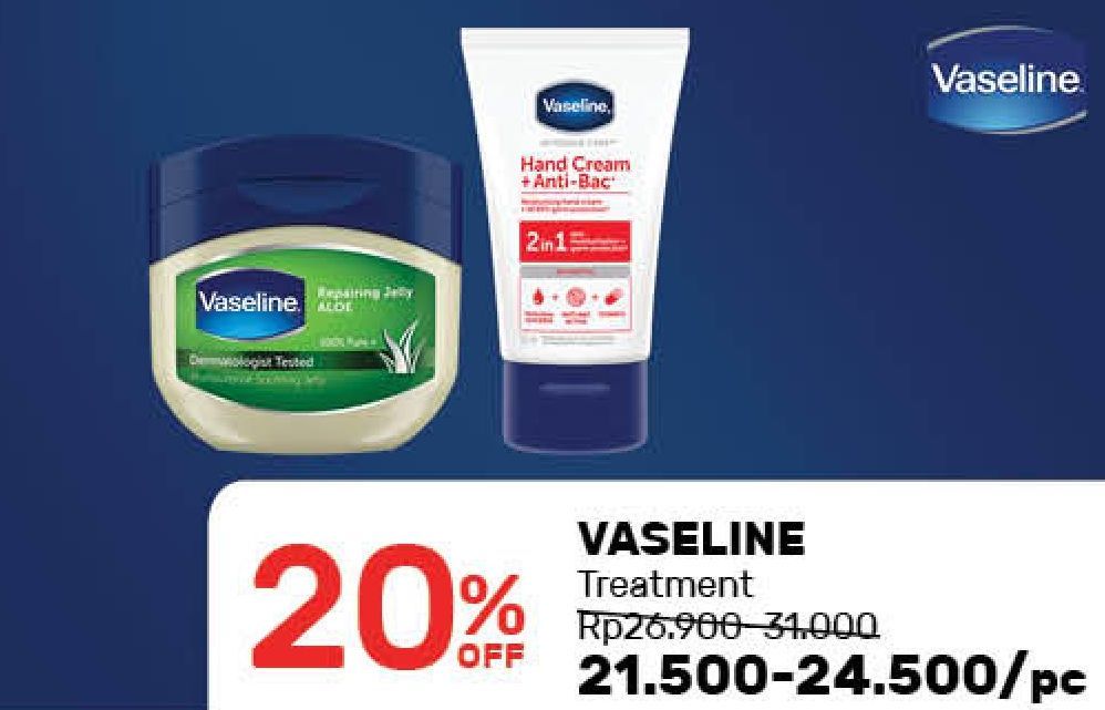 Promo Harga Vaseline Cream Pelembab Terbaru Minggu Ini | Hemat.id