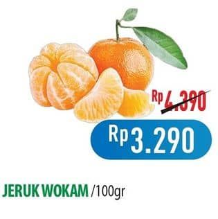 Promo Harga Jeruk Wokam per 100 gr - Hypermart